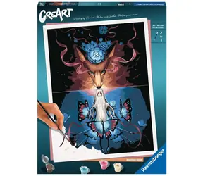 Ravensburger CreArt Piękna Śmierć - malowanie po numerach / od 14 lat