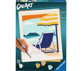 Ravensburger CreArt Relaks na plaży - Malowanie po numerach / od 12 lat