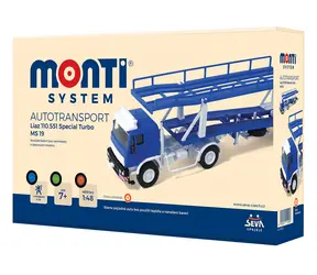 Zestaw konstrukcyjny Seva Monti System MS 19 - Autotransport / 1:48 / od 6 lat