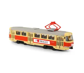 Rappa Tramwaj zapowiadający przystanki w języku czeskim 28 cm PRAGA / od 3 lat