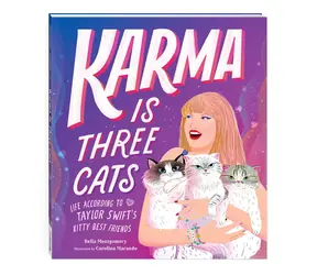Książka Mudpuppy Karma to trzy koty / Wersja językowa: EN / od 4 lat