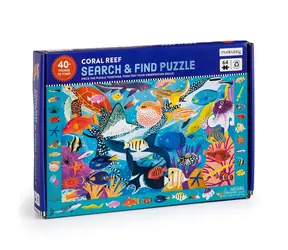 Mudpuppy Puzzle Rafa koralowa / 64 elementy / od 4 lat