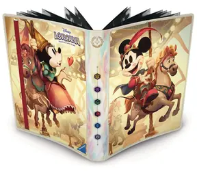 Disney Lorcana: Atak Winorośli - Portfolio Kart - Micky i Minnie / album na 252 standardowe karty / od 8 lat