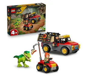 LEGO® Jurassic WORLD™ 77978 Mała ciężarówka transportowa T-rex / Liczba elementów: 115 / od 4 lat