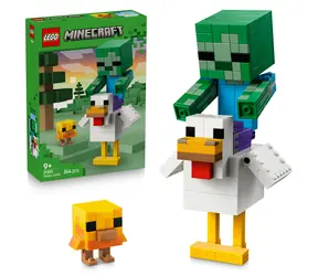 LEGO® Minecraft® 21582 Kurczak Dżokej / Liczba elementów: 344 / od 9 lat