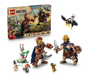 LEGO® ONE PIECE 75644 Dorry kontra Brogy - Olbrzymy Ogrodowe / Liczba elementów: 733 / od 9 lat