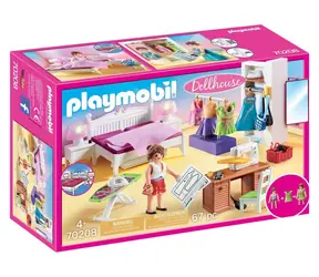 Unboxed - Playmobil® Dollhouse 70208 Sypialnia z maszyną do szycia / od 4 lat / unboxed