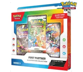 Pokémon TCG: Kolekcja ilustracji First Partners - seria 3 / od 6 lat