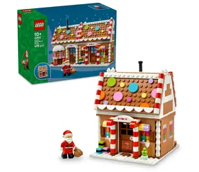 LEGO® Iconic 40809 Świąteczny domek z piernika / Liczba elementów: 498 / od 10 lat