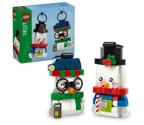 LEGO® Iconic 40812 Dekoracyjne bałwanki / Liczba elementów: 168 / od 6 lat