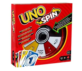 Gra karciana Mattel UNO Spin JGR00 / 112 kart i ruletka / od 7 lat