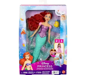 Lalka Mattel Disney Princess Ariel z magiczną transformacją JLK19 / od 3 lat