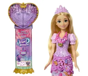 Mattel Disney Princess Reveal Locika JLK28 / 8 niespodzianek / berło / od 3 lat
