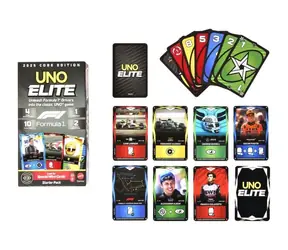 Mattel Gra karciana UNO Elite Zestaw startowy Formuły 1 JLV42 / edycja kolekcjonerska / od 7 lat