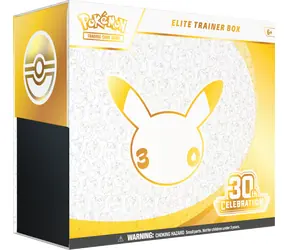 Pokémon TCG: 30th Celebration Elite Trainer Box / od 6 lat