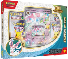 Pokémon TCG: 30th Celebration Sylveon ex Box / od 6 lat