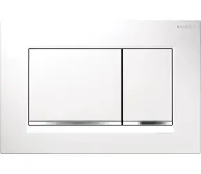 Geberit Sigma20 - Przycisk spłukujący biały/chrom 