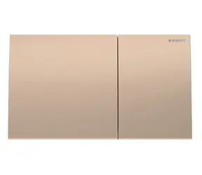 Geberit - Sterowanie spłukiwaniem, Easy w czyszczeniu, szczotkowane czerwone złoto