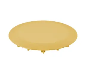Geberit - Pokrywa zaworu odpływowego d 52 mm, do zestawu odpływowego prysznica, pozłacana