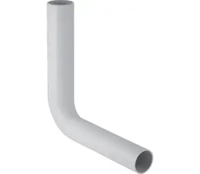 Geberit - Łuk spłukujący 230x230 mm, niski, d50 mm, biel alpejska