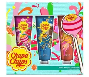 Corsair Toiletries CHUPA CHUPS Hand Cream - zestaw kremów do rąk i paznokci 3x50 ml / od 3 lat