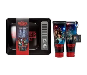 Zestaw kosmetyków Corsair Stranger Things w puszce - zestaw łazienkowy w puszce / żel pod prysznic 100 ml i szampon 100 ml