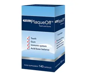 ProDen PlaqueOff® Dental (ludzki) 140 kapsułek / Suplement diety poprawiający higienę jamy ustnej