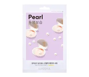 MISSHA Airy Fit Sheet Mask (Pearl) / Maska w płachcie z ekstraktem z pereł / 19 g