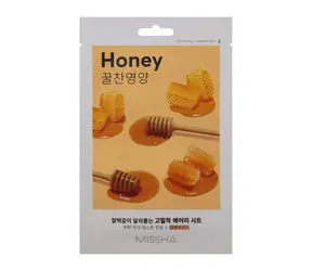 MISSHA Airy Fit Sheet Mask (Honey) / Maska w płachcie z ekstraktem z miodu / 19 g