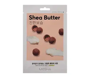 MISSHA Airy Fit Sheet Mask (masło shea) / Maska w płachcie z ekstraktem z masła shea / 19 g