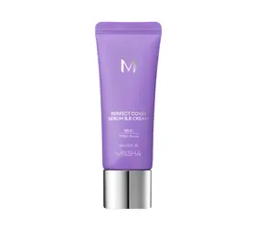 MISSHA M Perfect Cover Serum BB Cream SPF 50+ nr 21. (jasny beż) / 20 ml