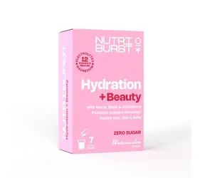 Nutriburst Electrolytes Beauty nawilżający napój z witaminami o smaku arbuza, 7 szt. 