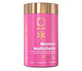 Nutriburst Premium Women's Multivitamin - żelki z witaminami B12/D3+ K2/B5/B6/biotyną/chromem/kwasem foliowym, owoce leśne 60 szt.