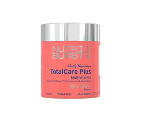 Nutriburst TotalCare PLUS - żelki multiwitaminowe z witaminami C, D3, B6, B12 i cynkiem, owoce leśne 60 szt. 