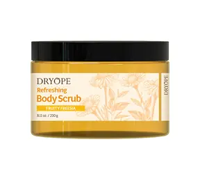 DRYOPE Odświeżający peeling do ciała Fruity Freesia 230g / peeling do ciała