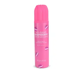 Biovene Pianka pod prysznic bez pieczenia Raspberry Cheesecake / 250 ml