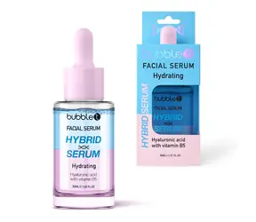 Bubble T Serum do twarzy z kwasem hialuronowym i witaminą B5 30 ml / Serum do twarzy