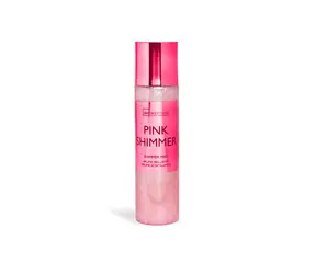 IDC Institute Glow Shimmer Pink Body Shimmer 150 ml / Rozświetlający spray do ciała