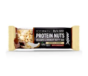 Baton Amix Protein Nuts 40 g z orzechami nerkowca i kokosem