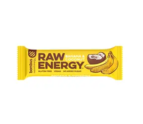 Bombus Raw Energy 50 g banan kokos