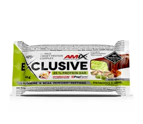Amix Exclusive Protein Bar 40 g pistacje karmel