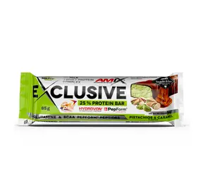 Amix Exclusive Protein Bar 85 g pistacje karmel