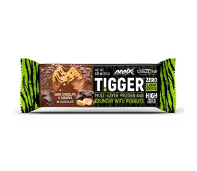 Baton proteinowy Amix Tigger Zero Protein Bar 60 g gorzka czekolada karmel