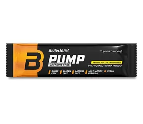 BioTech Pump Bezkofeinowa 11 g owoców tropikalnych