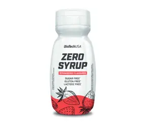 Syrop BioTech Zero 320 ml truskawkowy