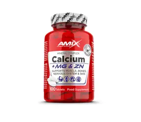 Amix Wapń+Mg+Zn 100 tabletek