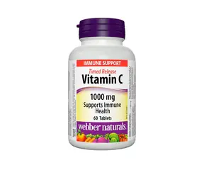 Webber Naturals Witamina C 1000 mg 60 tabletek