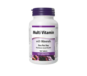 Webber Naturals MultiVitamin z minerałami 100 tabl.