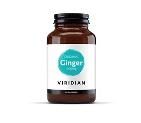 Viridian Ginger 400 mg 90 cps Organic (Ginger)
