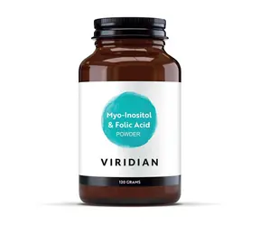 Viridian Myo Inozytol Kwas foliowy 120 g